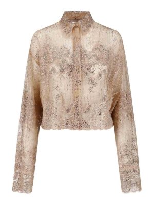 ERMANNO SCERVINO: Chemises - Chemise - Beige