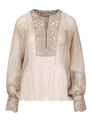 ERMANNO SCERVINO: shirts - Silk shirt