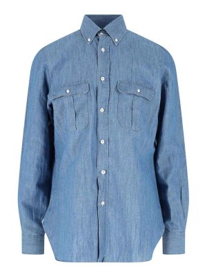 FINAMORE 1925: Camisas - Camisa - Azul