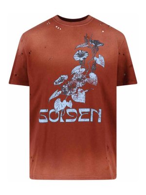 GOLDEN GOOSE: t-shirts - T-shirt with print