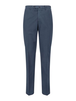 INCOTEX: Pantalons élégants - Pantalon Couturier - Bleu