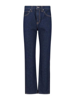 KHAITE: Jeans à jambe droite - Jean Droit - Bleu