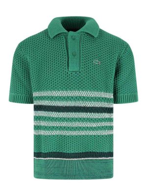 LACOSTE: polo shirts - Knitted polo shirt