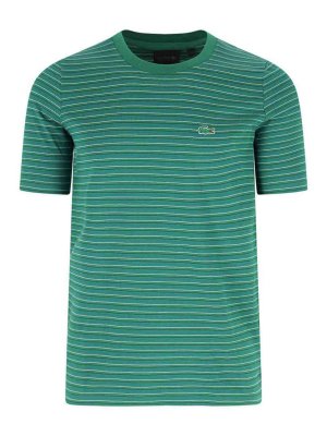 LACOSTE: t-shirts - Cotton jersey T-shirt