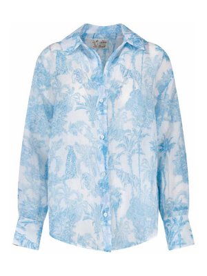 MC2 SAINT BARTH: Chemises - Chemise - Bleu Clair