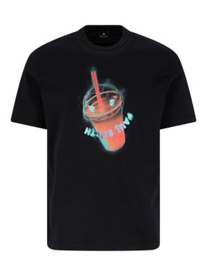 PAUL SMITH: T-shirts - T-Shirt - Schwarz