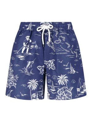 POLO RALPH LAUREN: Trousers Shorts - Logo swim shorts