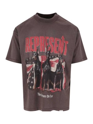 REPRESENT: T-shirts - T-Shirt - Braun