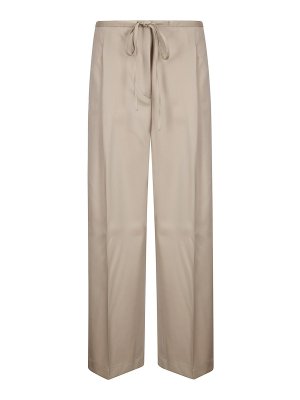 ROHE: pantaloni casual - Pantaloni ampi in lana vergine