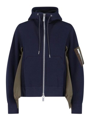 Sacai: Sweatshirts & Sweaters - Zip sweatshirt