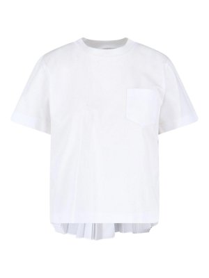 Sacai: Tシャツ - Tシャツ - 白
