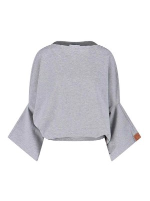 STELLA McCARTNEY: Sudaderas y suéteres - Sudadera - Gris