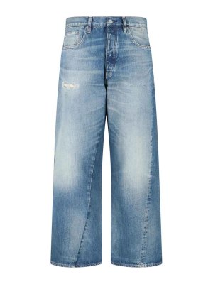 SUNFLOWER: Schlagjeans - Schlagjeans - Blau