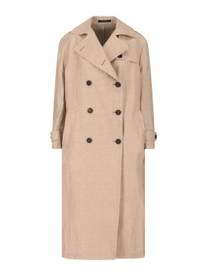 TAGLIATORE: Trenchcoats - Trenchcoat - Grau