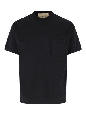 VALENTINO GARAVANI: T-shirts - T-Shirt - Schwarz