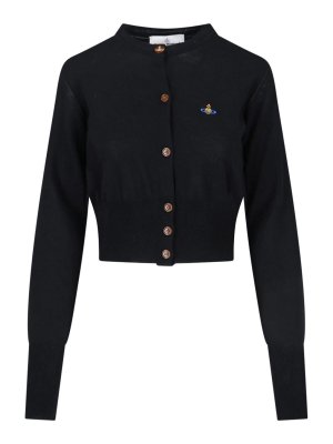 VIVIENNE WESTWOOD: Cardigans - Cardigan - Schwarz