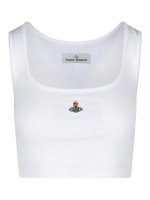 VIVIENNE WESTWOOD: Tops & Tank tops - Orb tank top