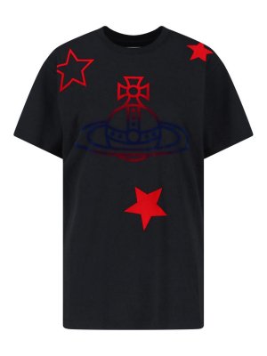 VIVIENNE WESTWOOD: T-shirts - T-Shirt - Noir