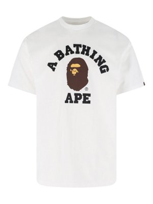 BAPE: Camisetas - Camiseta - Blanco
