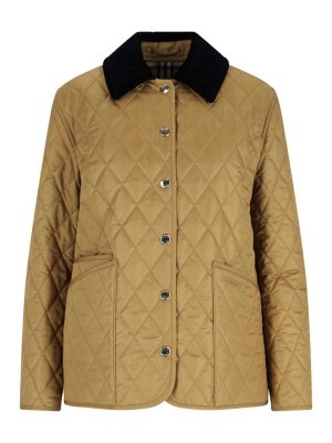 BURBERRY: カジュアルジャケット - カジュアルジャケット - ブラウン