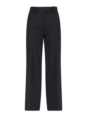 CALVIN KLEIN: Pantalons élégants - Pantalon Couturier - Noir