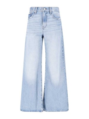 CALVIN KLEIN: Jeans évasés - Jean Bootcut - Bleu