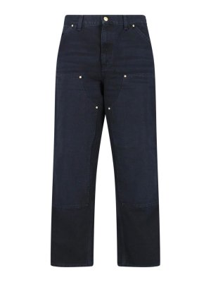 CARHARTT: straight leg jeans - Straight double knee jeans