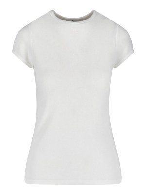 Courreges: t-shirts - Baby spongey t-shirt