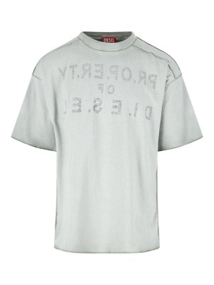 DIESEL: t-shirt - T-shirt t-look