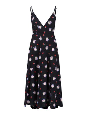 DOLCE & GABBANA: knee length dresses - Silk midi dress