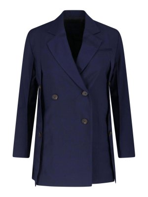 EUDON CHOI: Blazer - Blazer - Azul