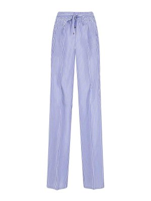 KITON: casual trousers - Wide silk trousers