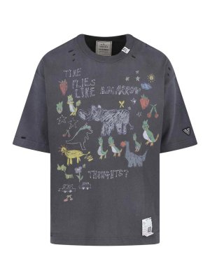 MAISON MIHARA YASUHIRO: t-shirts - Kids doodle t-shirt