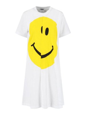 MOSCHINO: Vestidos media pierna - Vestido Midi - Blanco