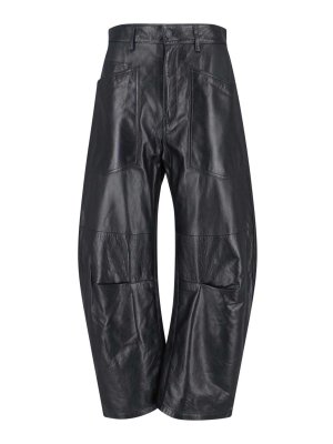 NILI LOTAN: leather trousers - shon leather trousers