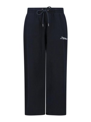 OFF-WHITE: tracksuit bottoms - Logo sports trousers