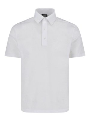 ZEGNA: polo shirts - Cotton polo shirt