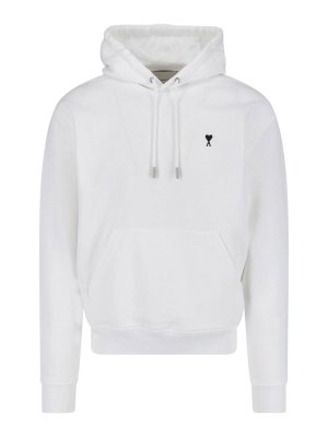 AMI PARIS: Sudaderas y suéteres - Sudadera - Blanco