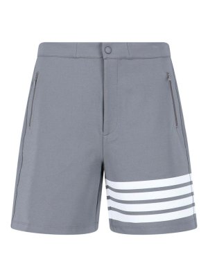 THOM BROWNE: Shorts - Shorts - Gris