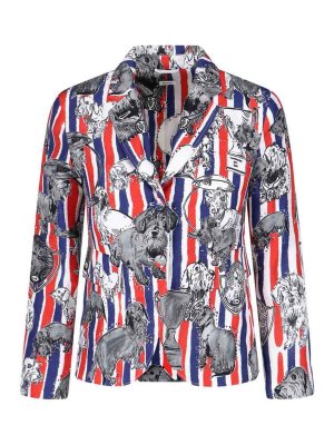 THOM BROWNE: blazers - Silk blazer