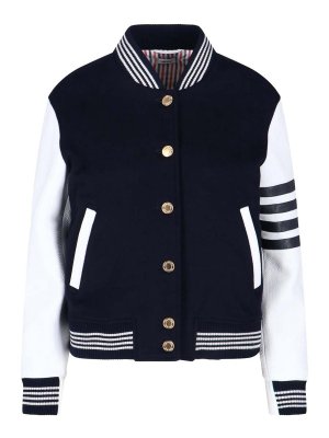 THOM BROWNE: Bombers - Bomber - Bleu