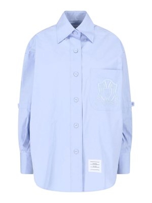THOM BROWNE: Camisas - Camisa - Azul