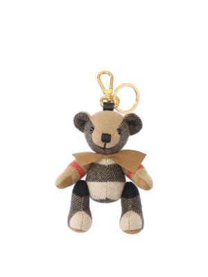 BURBERRY: key holders - Thomas bear keychain charm