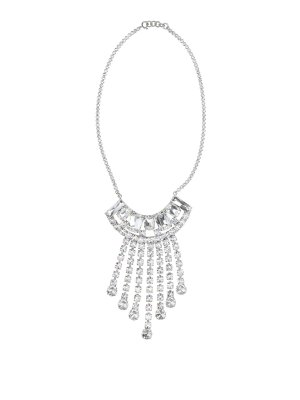 DRIES VAN NOTEN: Collier - Colliers - Argent