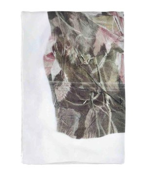 Maison Margiela: Stoles & Shawls - Silk scarf