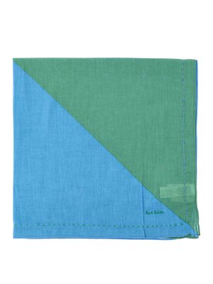PAUL SMITH: Estolas y chales - Estola - Verde