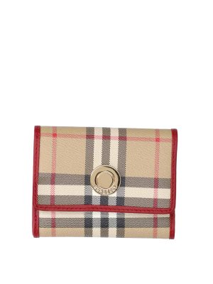 BURBERRY: portafogli - Portafoglio check