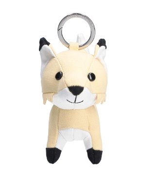 MAISON KITSUNÉ: key holders - Fox key ring charm