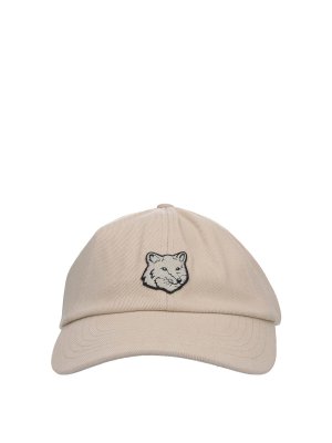 MAISON KITSUNÉ: hats & caps - Fox Head baseball hat