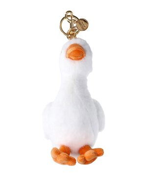 MOSCHINO: key holders - goose key ring charm